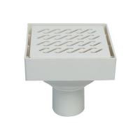 ราคา ตะแกรงกันกลิ่นแบบปูกระเบื้อง SUPER DRAIN 5.3 นิ้ว สีขาว (1260680)