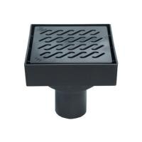 ราคา ตะแกรงกันกลิ่นแบบปูกระเบื้อง SUPER DRAIN 5.3 นิ้ว สีดำ (1260711)