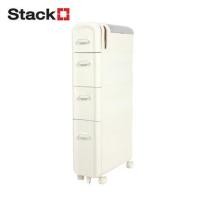 ราคา ตู้ลิ้นชักแคบ 4 ชั้น STACKO MOST 43x18x91.5 ซม. สีขาว (1260815)
