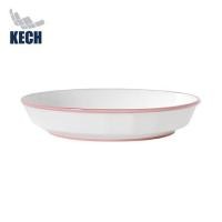 ราคา จานบัว PORCELAIN 8 นิ้ว KECH HAPPY PINK (1260932)