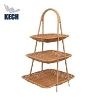 ราคา ชั้นตะกร้าหวายเทียม 3 ชั้น KECH (1261013)
