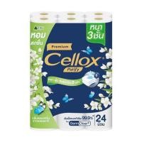ราคา กระดาษชำระ CELLOX PREMIUM BOTANIS PACK 24 ม้วน (1261083)