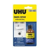 ราคา น้ำยาเคลือบผิว UHU ENAMEL REPAIR 23 ก. สีขาว (1261207)