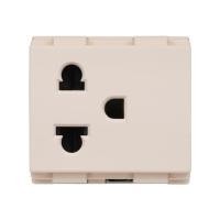 ราคา เต้ารับเดี่ยว 3 ขา มีกราวด์ HACO W8416V สีทู๊ป (1261816)