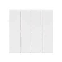 ราคา ชุดสวิตซ์ 2 ทาง 4 ช่อง SAHN D042-WHM สีขาวด้าน (1261966)