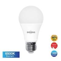 ราคา หลอด LED SHINING A60 14 วัตต์ DAYLIGHT E27 (1262267)