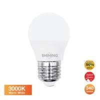 ราคา หลอด LED SHINING A45 3.5 วัตต์ WARM WHITE E27 (1262952)