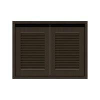 ราคา หน้าบานคู่เกล็ดเต็ม JUPITER SILKY BROWN 83x63 ซม. สีน้ำตาล (1263878)