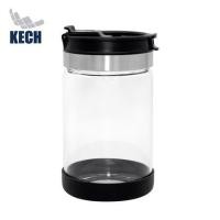 ราคา ขวดโหลแก้วฝาดึง KECH COBRA 0.6 ลิตร สีดำ (1266664)