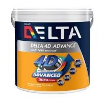 ราคา สีน้ำทาภายนอก DELTA 4D ADVANCE BASE D กึ่งเงา 1 แกลลอน (1268622)