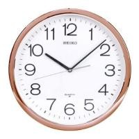 ราคา นาฬิกาแขวน SEIKO CLOCKS PQA041F 16 นิ้ว สีโรสโกลด์ (1268662)