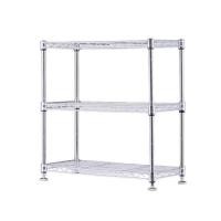 ราคา ชั้นวางของโล่ง 3 ชั้น MZG E204546OCH301 สีโครเมียม (1268703)