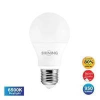 ราคา หลอด LED SHINING A60 9 วัตต์ DAYLIGHT E27 (1269172)