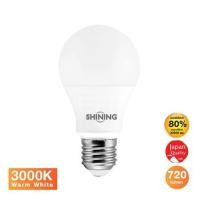 ราคา หลอด LED SHINING A60 9 วัตต์ WARM WHITE E27 (1269182)