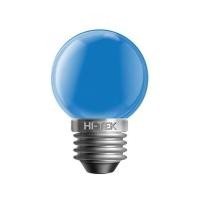 ราคา หลอด LED HI-TEK PING PONG 2.5 วัตต์ สีน้ำเงิน E27 (1271327)