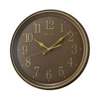 ราคา นาฬิกาแขวน SEIKO CLOCKS QXA798B 13.3 นิ้ว สีน้ำตาล (1271788)