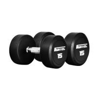 ราคา ดัมเบลทรงกลมหุ้มยาง IRONTEC 15 กก. (1272427)