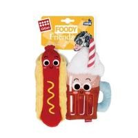 ราคา ของเล่นสุนัข GIGWI FOODY FRIENDZ HOTDOG AND COCACOLA (1272593)