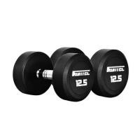 ราคา ดัมเบลทรงกลมหุ้มยาง IRONTEC 12.5 กก. (1272617)