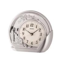 ราคา นาฬิกาตั้งโต๊ะ SEIKO CLOCKS QXN232S 7.2X8.3 นิ้ว สีเงิน (1272719)