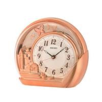 ราคา นาฬิกาตั้งโต๊ะ SEIKO CLOCKS QXN232P 7.2X8.3 นิ้ว สีโรสโกลด์ (1272735)