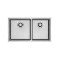 ราคา ซิงค์ฝัง 2 หลุม FRANKE FEX220-40-35 SBR สีเงิน 80 ซม. (1272871)