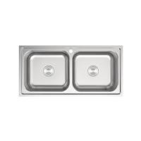 ราคา ซิงค์ฝัง 2 หลุม TEKA TG 100 2B OVF PAL สีเงิน (1272967)