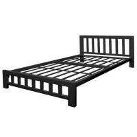 ราคา เตียงเหล็ก 3.5 ฟุต THAIBULL SSTVIE-032-105 สีดำ (1273427)