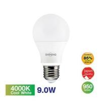 ราคา หลอด LED SHINING A60 9 วัตต์ COOL WHITE E27 (1274096)