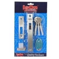 ราคา กุญแจบานเลื่อน ISON 498 สีสเตนเลส (245734)
