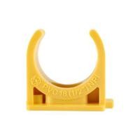 ราคา คลิปก้ามปู PVC ตราช้างNPI 1/2 นิ้ว สีเหลือง (1067000)