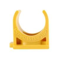 ราคา คลิปก้ามปู PVC ตราช้างNPI 3/8 นิ้ว สีเหลือง (1067133)