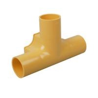 ราคา ข้อต่อสามทาง ฝาเปิด PVC ตราช้างNPI 3/4 นิ้ว สีเหลือง (1137978)