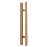 ราคา มือจับประตู แบบดึง AZLE HDW06A-32 32 นิ้ว สีไม้บีช (1262718)