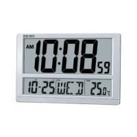 ราคา นาฬิกาดิจิทัล SEIKO CLOCKS QHL080S 10X15 นิ้ว สีเงิน (1268379)