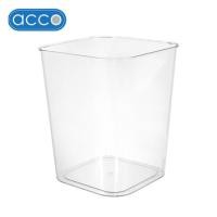 ราคา ถังขยะเหลี่ยม ACCO KLEAR 12.5 ลิตร สีใส (1263420)