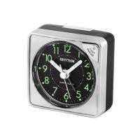 ราคา นาฬิกาตั้งโต๊ะพลาสติก RHYTHM CRE211NR66 2X2 นิ้ว สีเงิน (1221517)