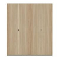 ราคา ตู้เสื้อผ้า 4 บานเปิด SB BUILT IN WARDROBE PLUS 59061783 200 ซม. สี RIO BROWN (1279248)