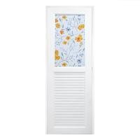ราคา ประตูห้องน้ำ UPVC AZLE MARIGOLD 70X200 ซม. สีขาว พร้อมวงกบ ไม่เจาะลูกบิด (1259444)