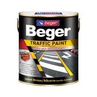 ราคา สีทาถนน ไม่สะท้อนแสง BEGER TRAFFIC PAINT 5540 สีเหลือง 1 แกลลอน (1197667)