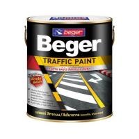 ราคา สีทาถนน ไม่สะท้อนแสง BEGER TRAFFIC PAINT 5511 สีดำ ด้าน 1 แกลลอน (1197674)