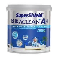 ราคา สีน้ำทาภายใน TOA SUPERSHIELD DURACLEAN A PLUS 0100 สีขาว กึ่งเงา 2.5 แกลลอน (286357)
