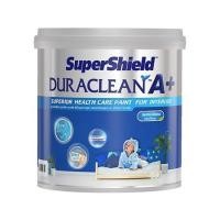 ราคา สีน้ำทาภายใน TOA SUPERSHIELD DURACLEAN A PLUS BASE A กึ่งเงา 2.5 แกลลอน (286362)