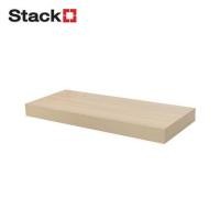 ราคา แผ่นชั้นไม้ซ่อนขา STACKO 60x24x5 ซม. สีไวท์โอ๊ค (1248741)