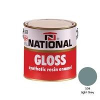 ราคา สีน้ำมันเคลือบเงา DELTA NATIONAL 504 สีเทาสว่าง 1 แกลลอน (1152312)