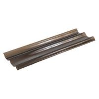 ราคา แผ่นโปร่งแสง ลอนคู่ ผิวเรียบ SUNSHIELD 1.2 มม. 0.51X1.5 ม. สีชา (1168674)