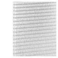 ราคา แผ่นโพลีคาร์บอเนต ลูกฟูก SUNSHIELD 6 มม. 1.22X2.44 ม. สีมุกใส (1039477)