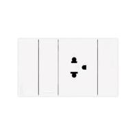 ราคา ชุดเต้ารับเดี่ยว พร้อมสวิตช์ 1 ทาง SCHNEIDER A7031F UST WE S สีขาว (1277126)