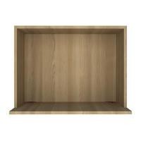 ราคา ตู้แขวนวางไมโครเวฟ WPC PARAZZO ENZO 60x45 ซม. สีเนเจอรัลโอ๊ค (1160323)