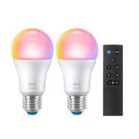 ราคา หลอด LED WIZ SMART BULB BOHLAM PINTAR 8.5 วัตต์ RGB E27 (แพ็ก 2 ชิ้น) (1281165)